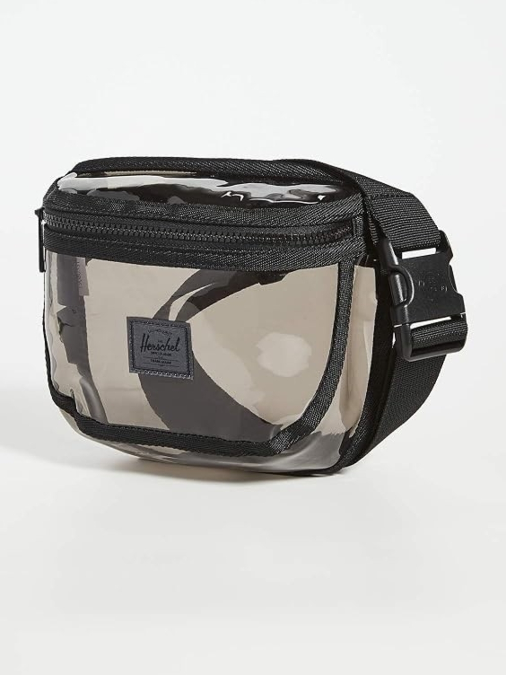 Herschel Supply Co. Clear Black Belt Bag